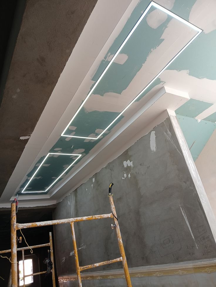 تركيب سقف اسمنت بورد