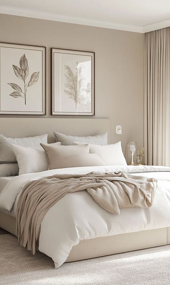 دهانات غرف نوم